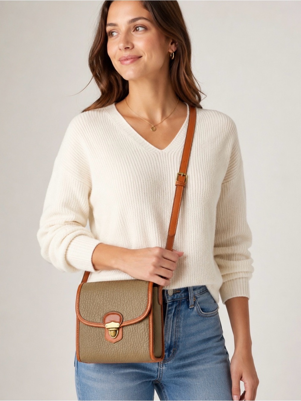 Dooney & Bourke All Weather Leather ✨Vintage✨ Crossbody